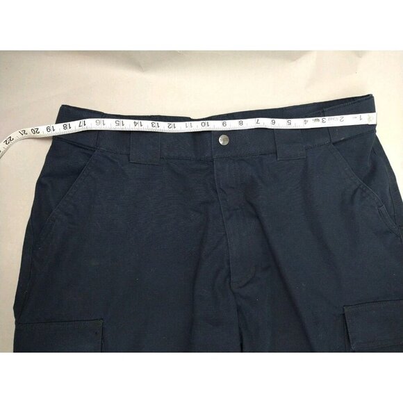 5.11 Tactical Navy Mens TDU Pant 74003 XL/short Rip Stop Drawstring - Picture 2 of 12